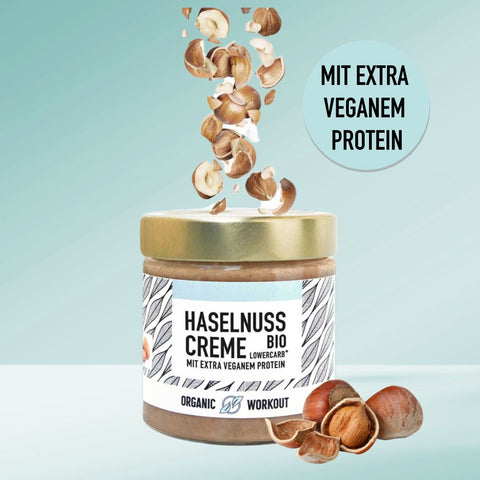 Organic Hazelnut Butter with Vegan Protein
