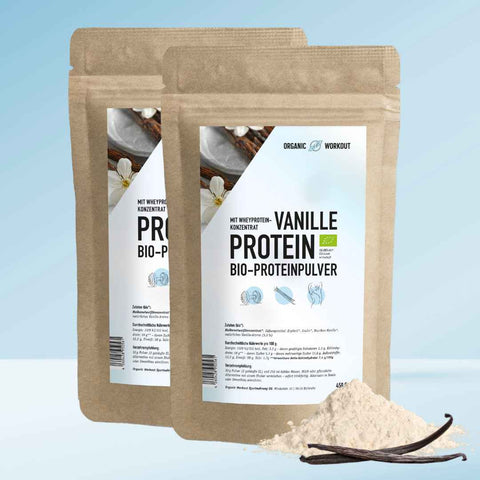 Organic Vanilla Protein Powder from Whey Protein Concentrate