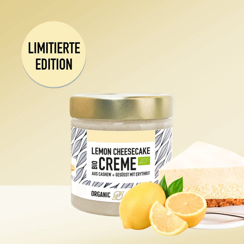 Lemon Cheesecake Creme - lower-carb & vegan