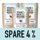 Vegan Organic Bread Baking Mix with Vegetables, the protein-rich, lower-carb* bread alternative