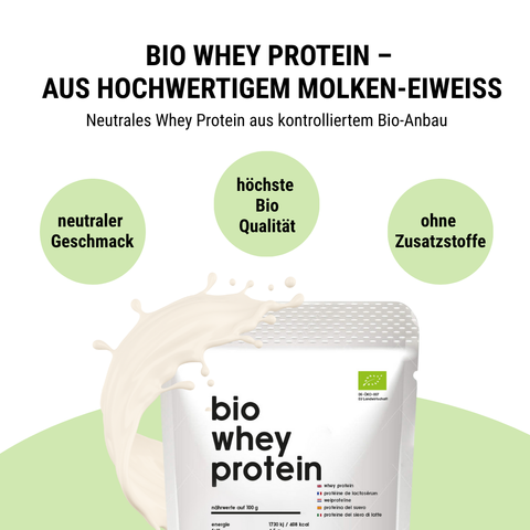 Organic Premium Whey Protein 500g