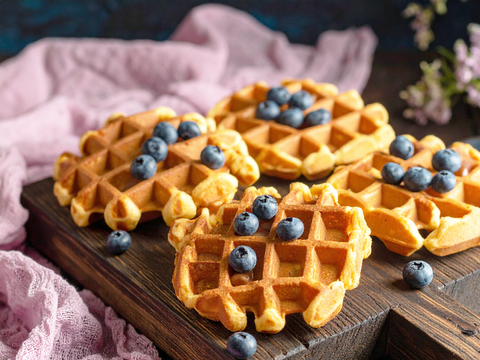 Morgenritual für deinen Glow: Protein-Waffeln mit Collagen