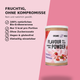 Vorteile des Bio Erdbeer Bowl Flavour Powders: natürliches Erdbeeraroma, wenig Kalorien, ohne Zuckerzusatz, vegan und glutenfrei