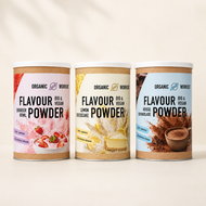 Bio Flavour Powder Trio Bundle – Erdbeer Bowl, Lemon Cheesecake & Heisse Schokolade (1x 125 g + 2x 150 g)