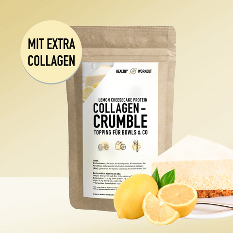 Collagen Protein-Crumble Lemon Cheesecake (200g)