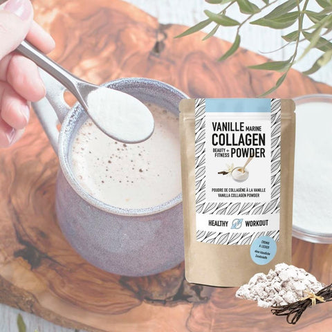 Vanilla collagen lightly sweetened - pure for your coffee and desserts